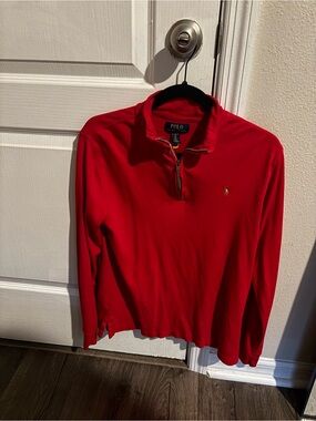Polo by Ralph Lauren Quarter-Zip Cotton Sweater